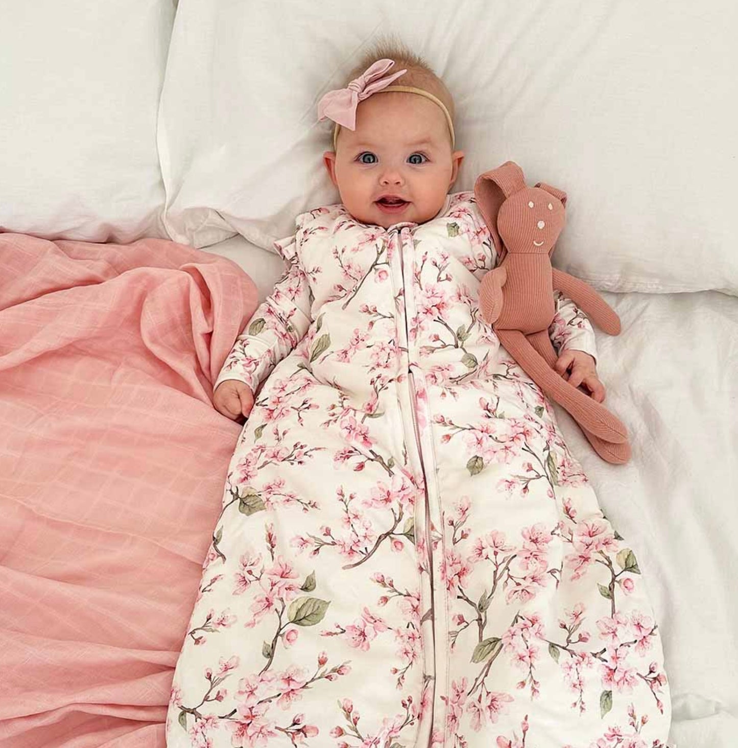 Cherry Blossom Organic Cotton Sleeping Bag 2.5TOG