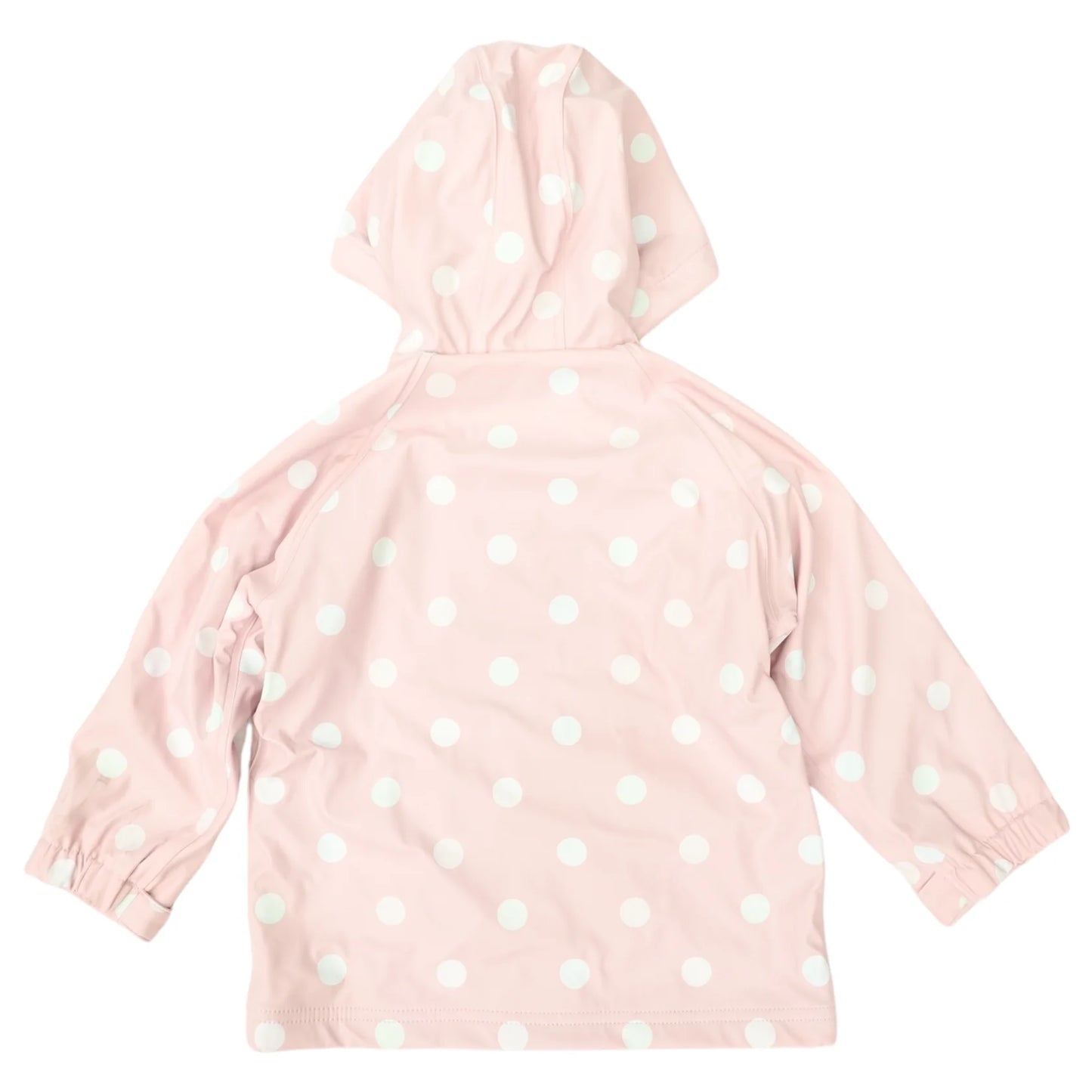Colour Change Raincoat - Pink Polkadot