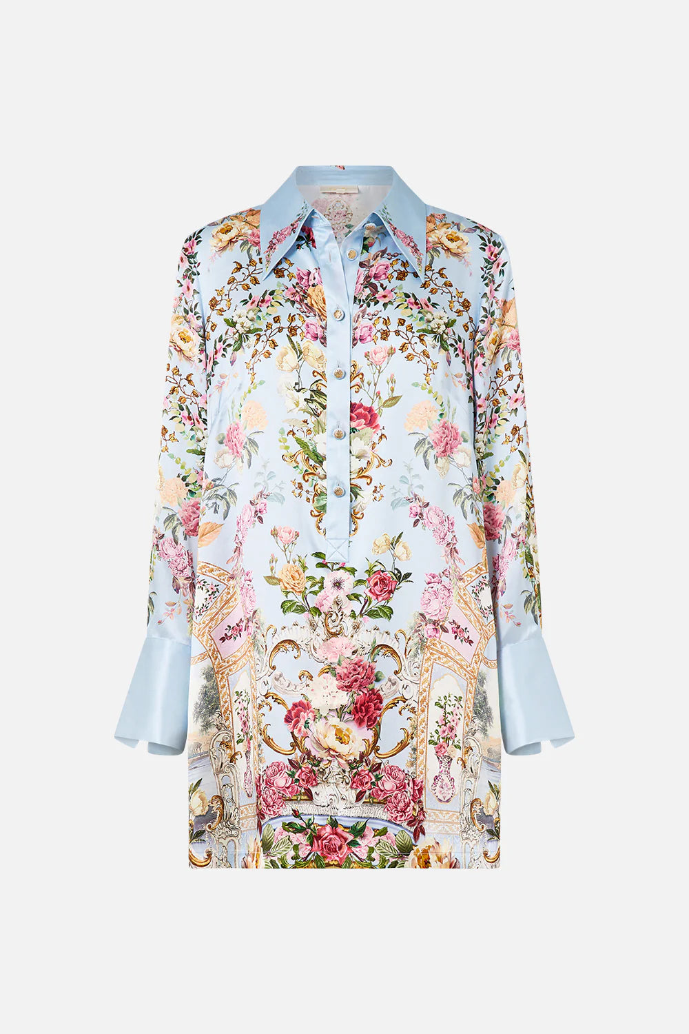 Mini Shirt Dress Tiled in Time