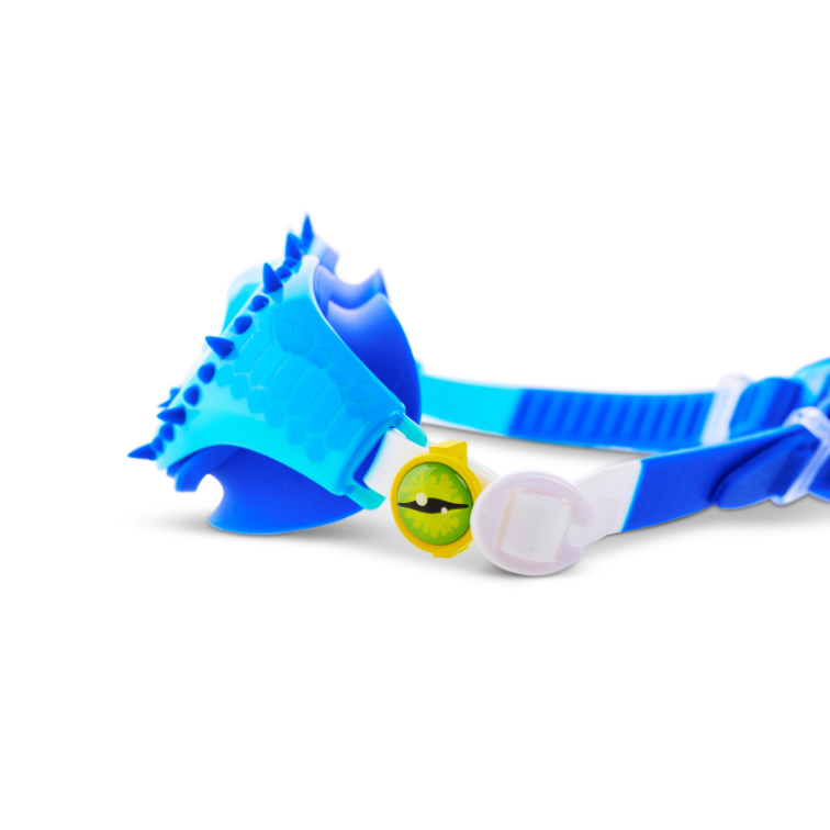 Jurassic Raptor Reef Blue Swim Goggles