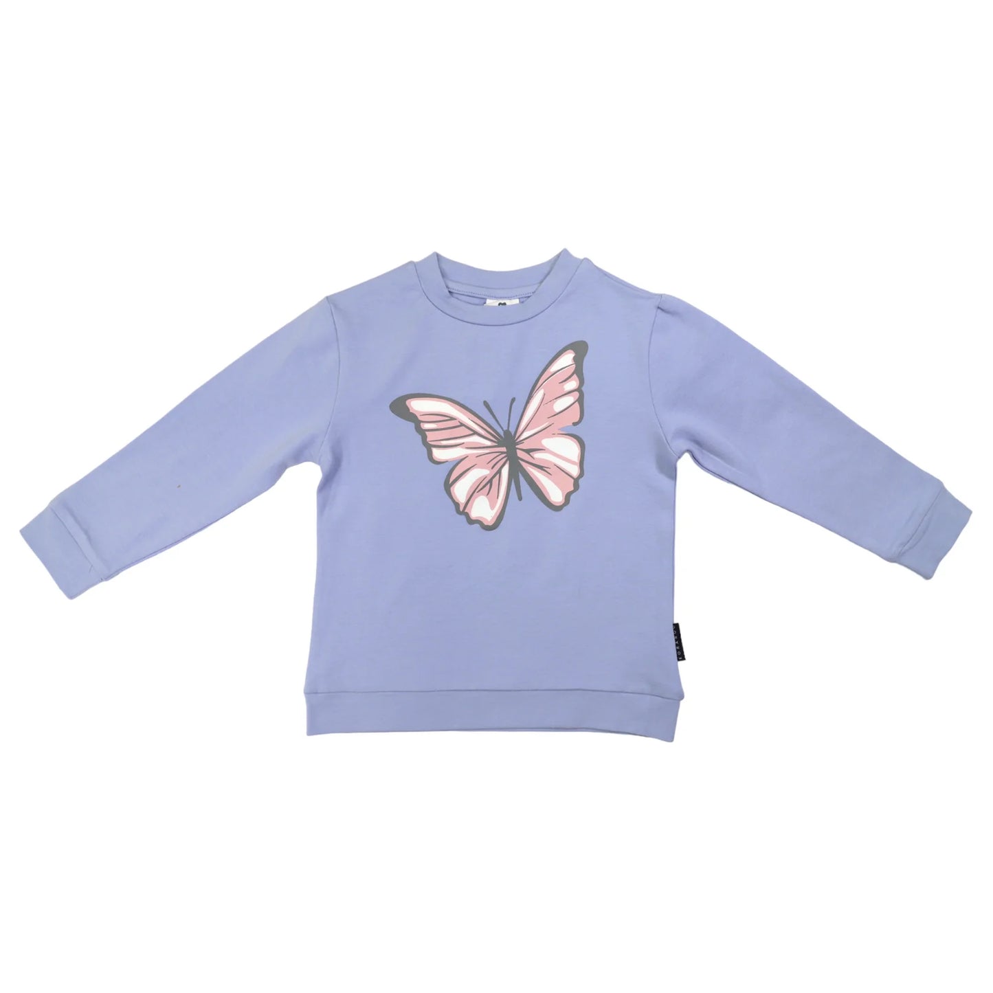 Butterfly Print Pyjamas Blue Heron