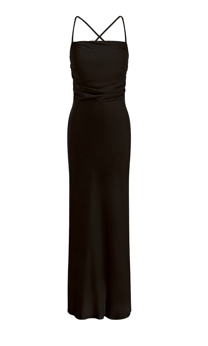 Lucienne Maxi Dress - Black
