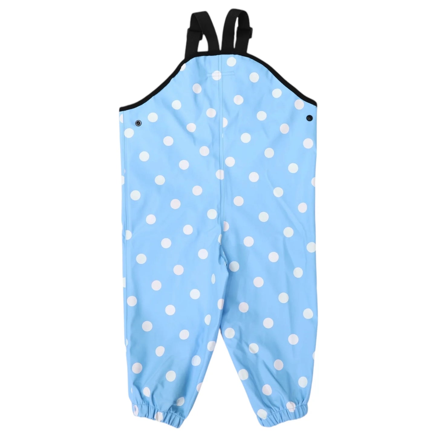 Colour Change Waterproof Overalls - Blue Polka
