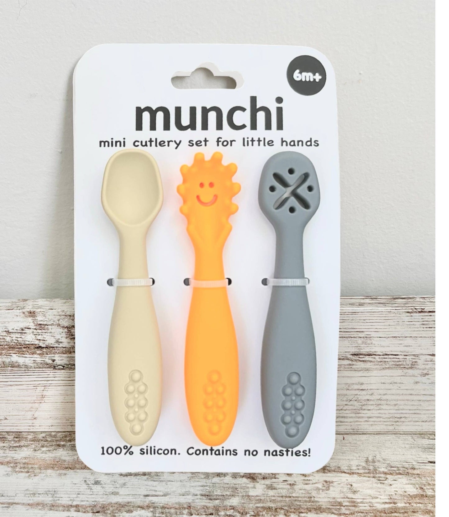 Mini Silicone Cutlery Set - 'Sarafi'