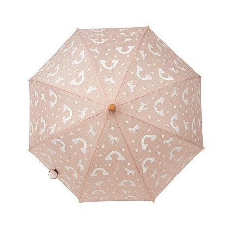 Colour Change Umbrella - Pink Unicorn