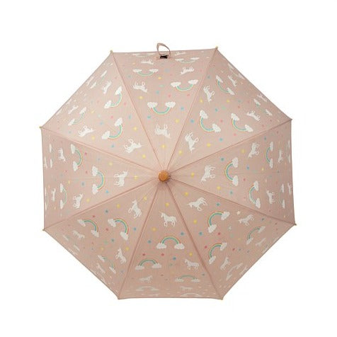 Colour Change Umbrella - Pink Unicorn