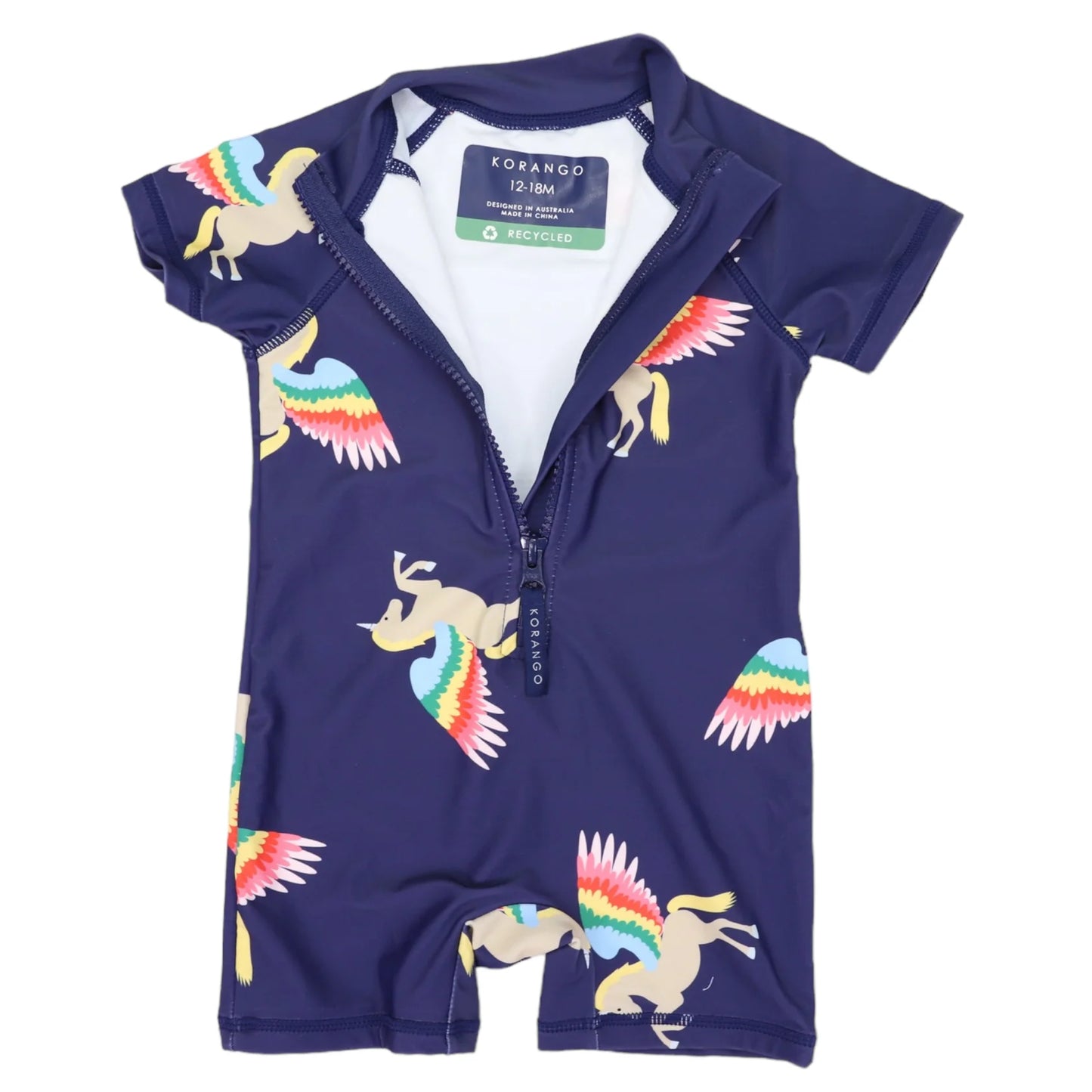 Unicorn UPF50+ Swimsuit - Navy
