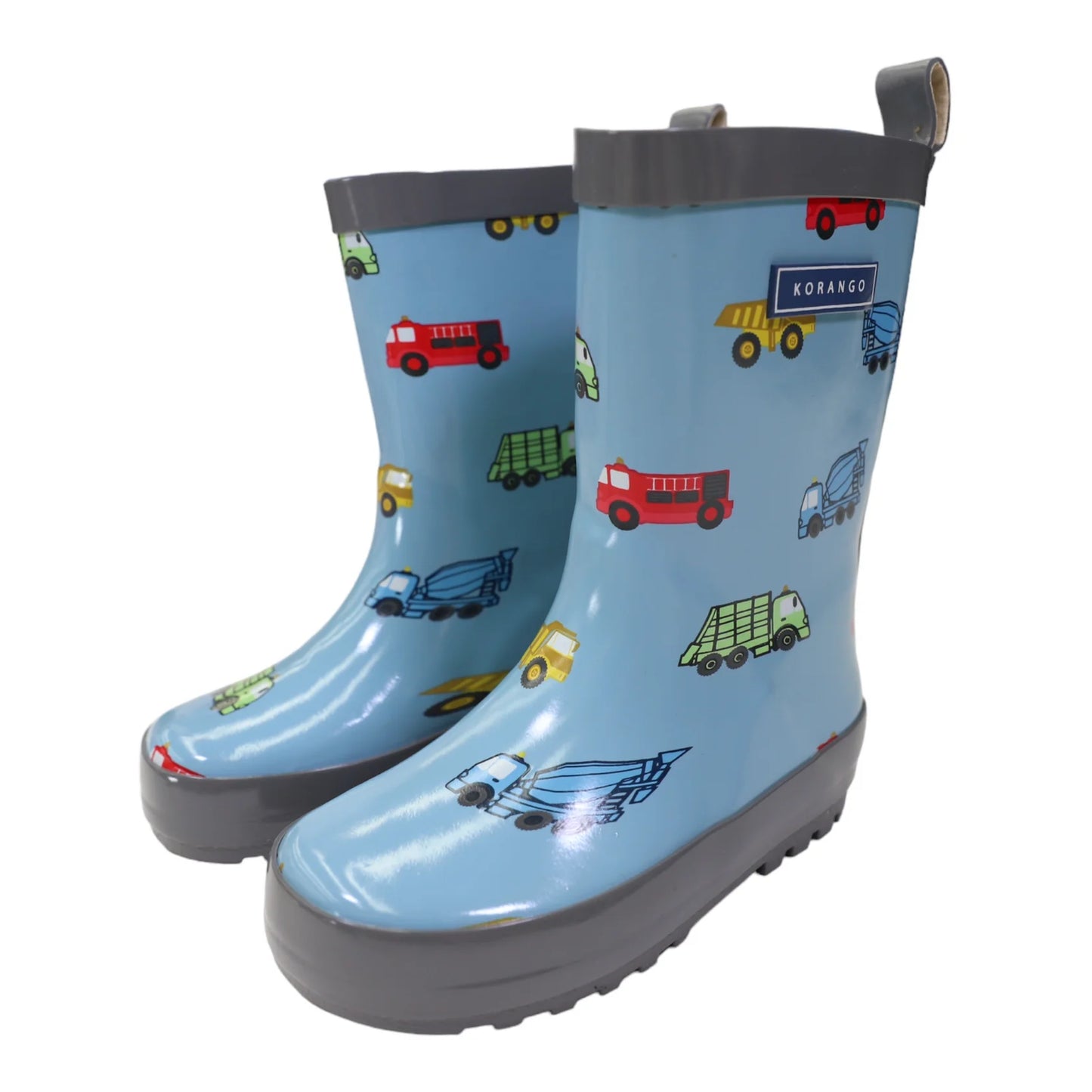 Kids Gumboots - Airie Blue Truck