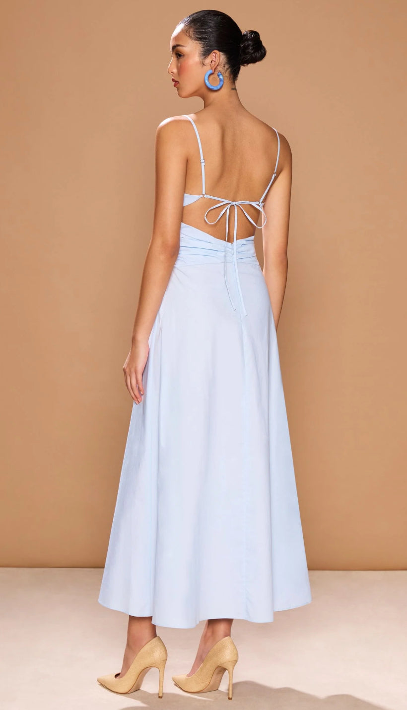 Cetera Dress - Azzuro Ghiaccio