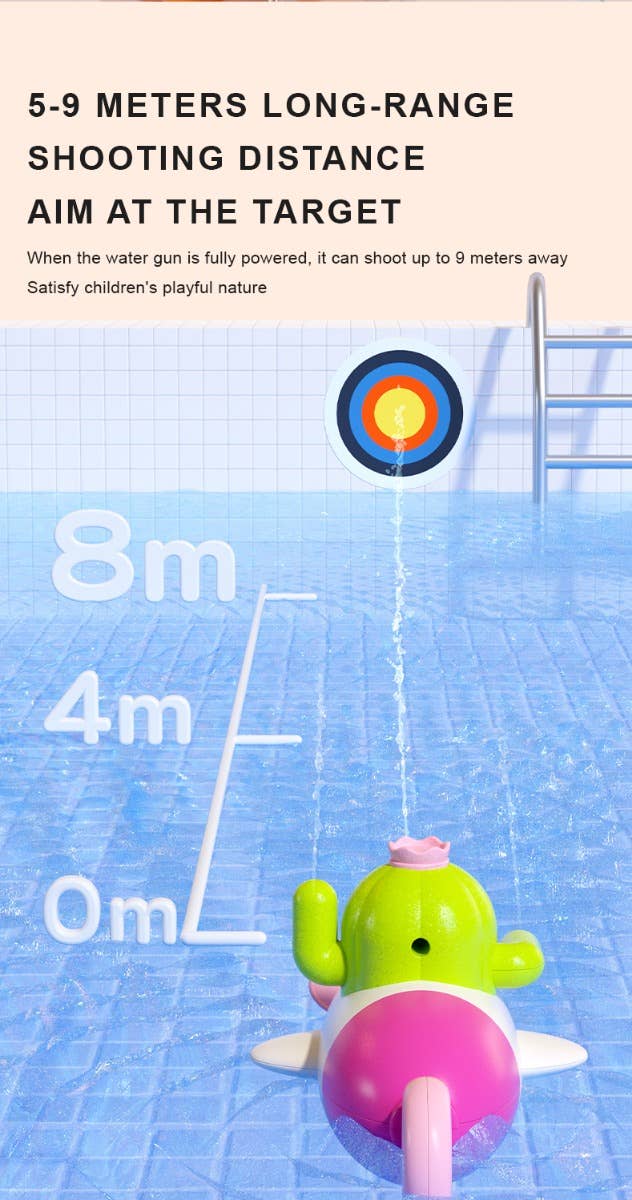 Pulling Type Water Gun - Plane