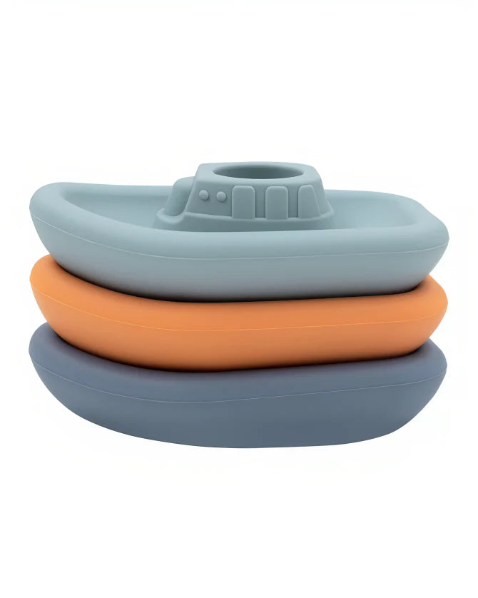 Playground 3 Pack Silicone Tubtime Tug Boats