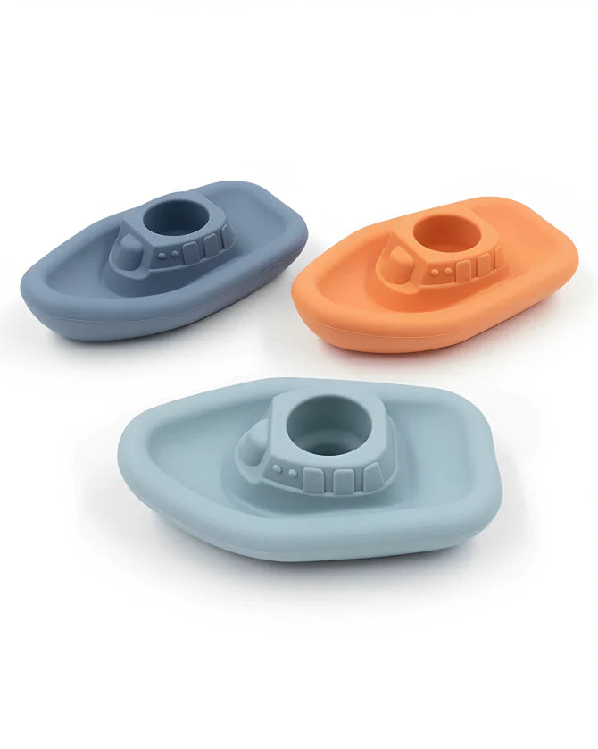 Playground 3 Pack Silicone Tubtime Tug Boats