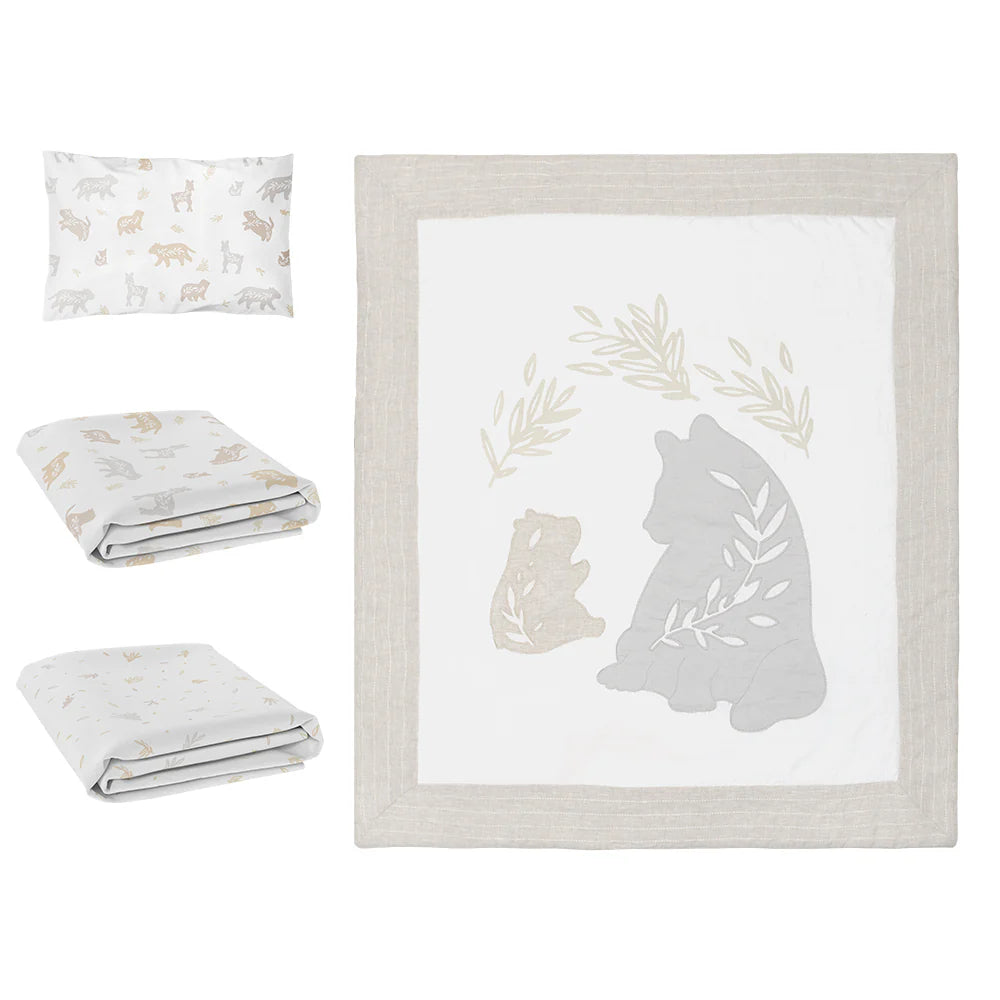 4 Piece Nursery Set - Bosco Bear