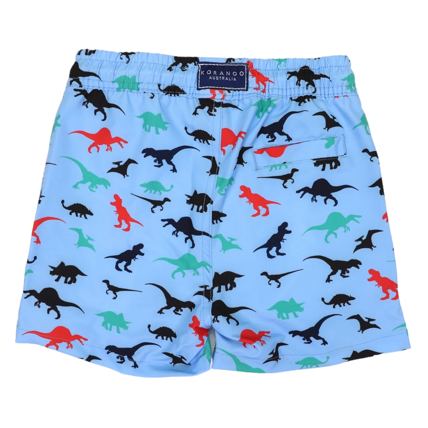 Dinosaur UPF50 Quick Dry Boardies - Airy Blue