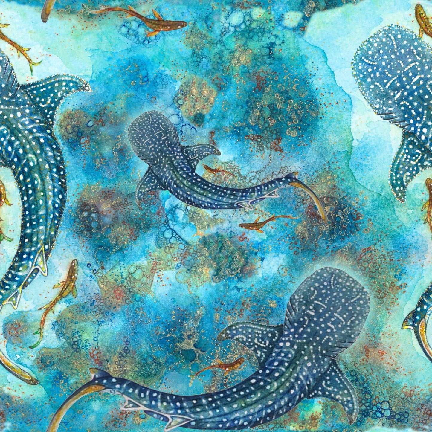 1.5m Kids & Baby Play Mat - Ningaloo Dreaming Print