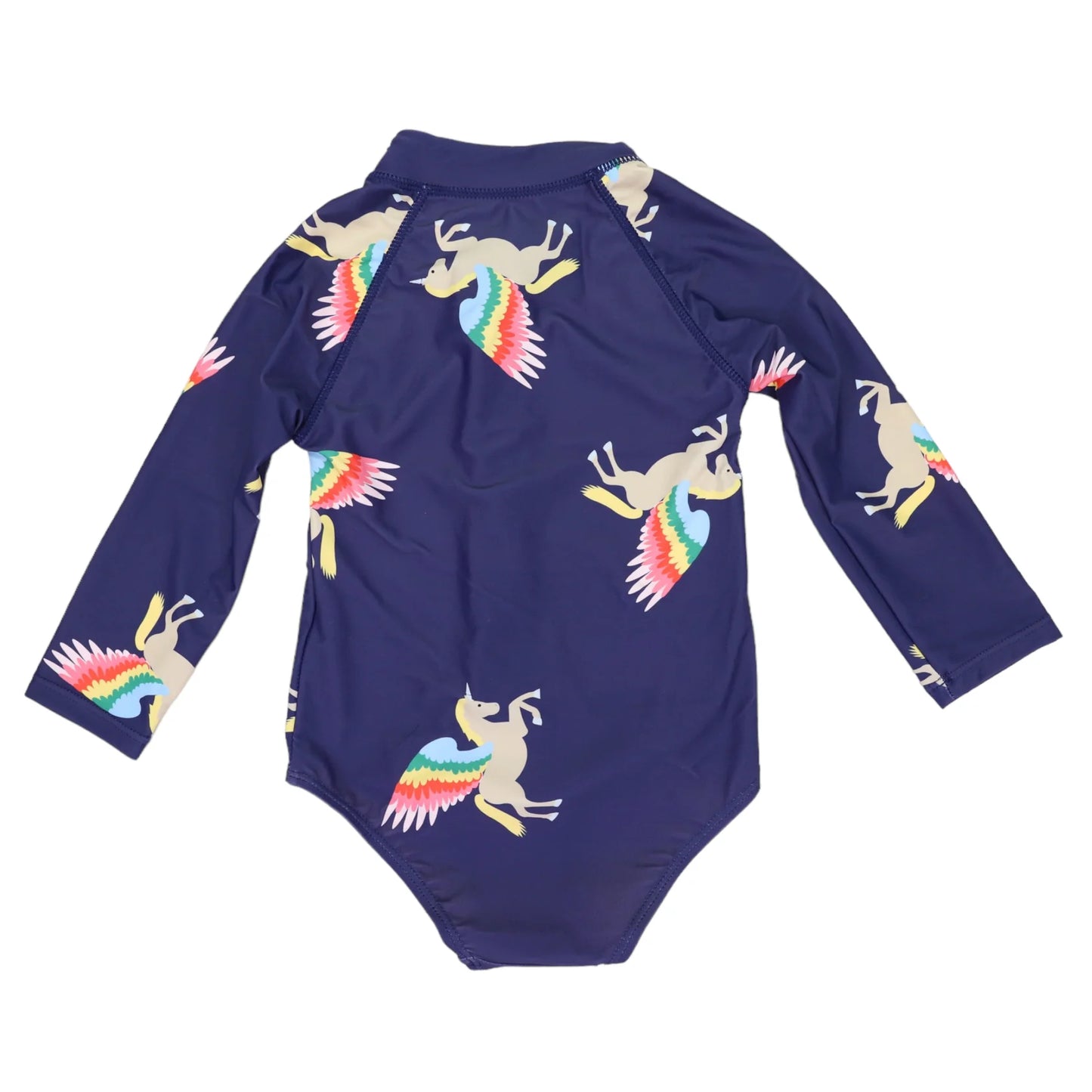 Unicorn UPF50+ Zip Swimsuit - Navy