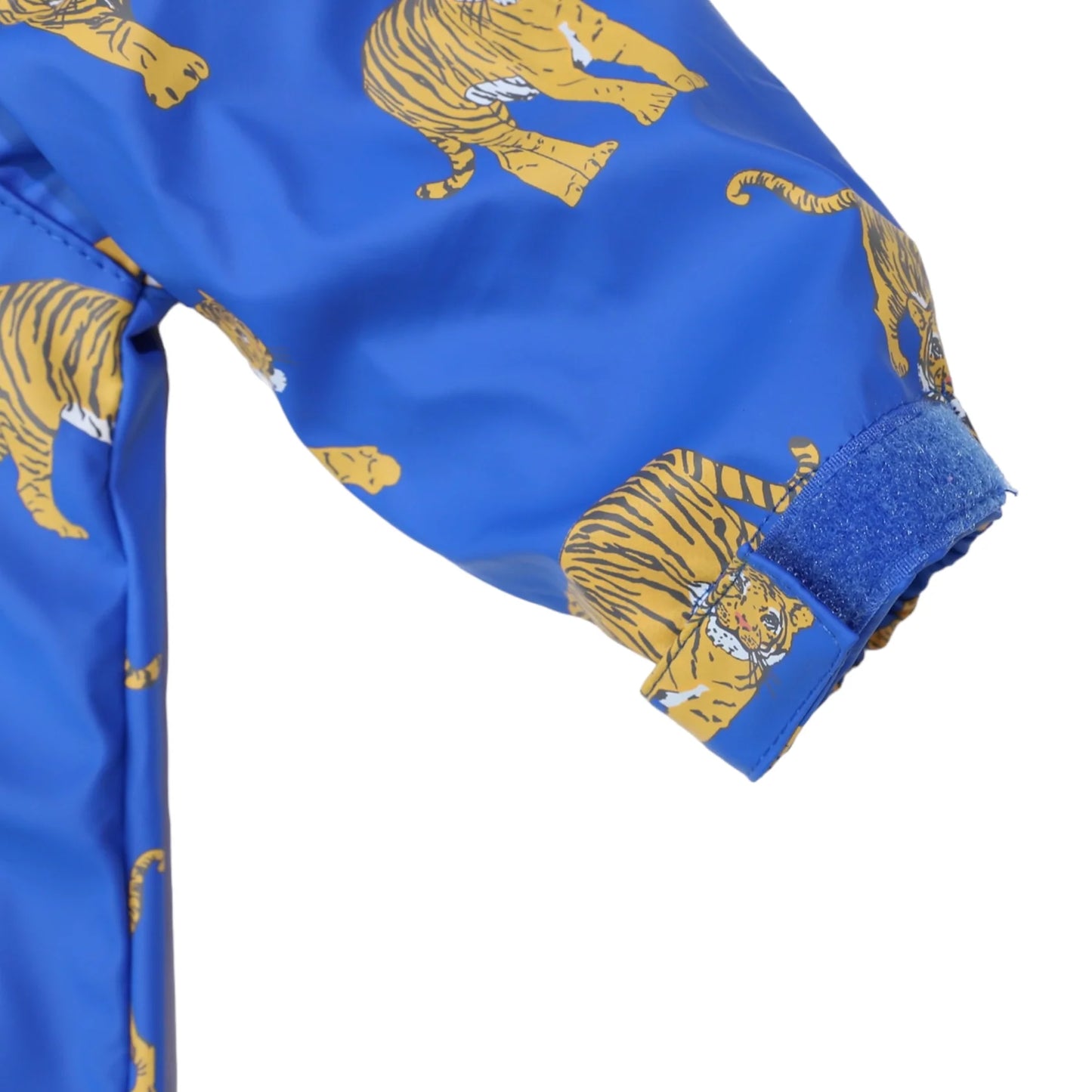 Rain Suit - Tiger Print - Blue