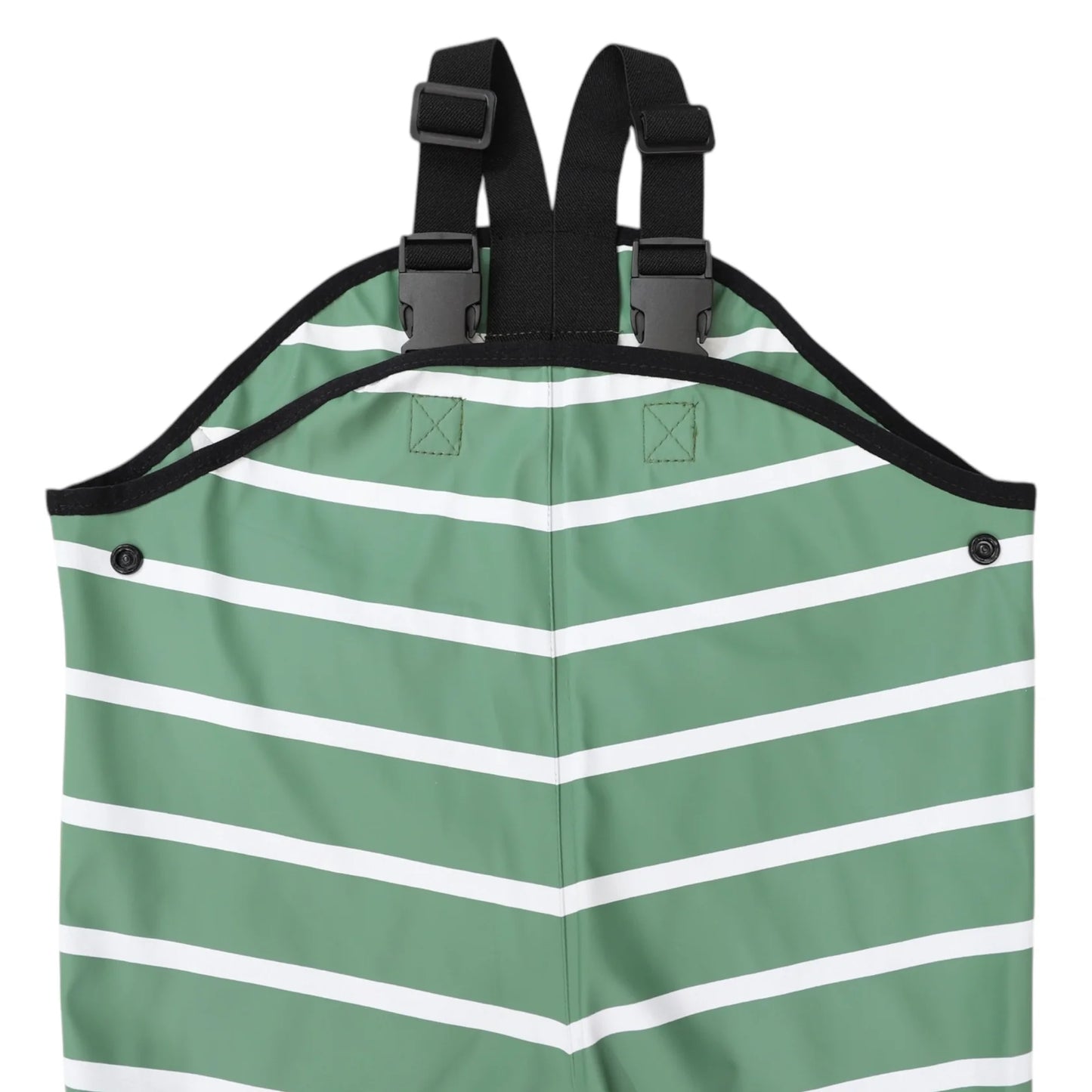 Colour Change Waterproof Overalls - Green Stripe