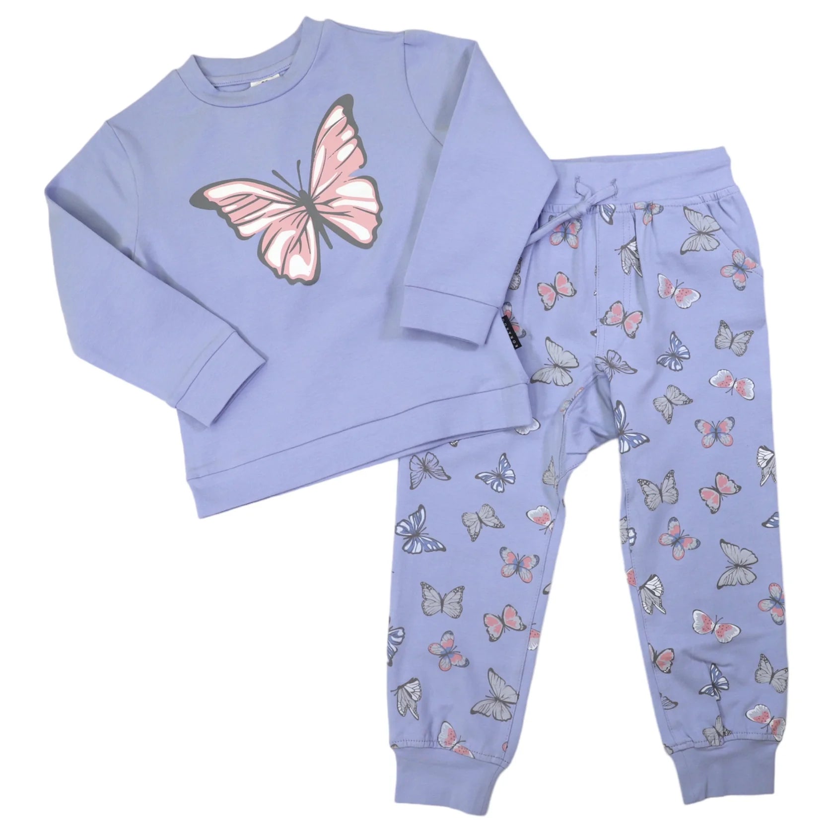 Butterfly Print Pyjamas Blue Heron – VAULT HQ