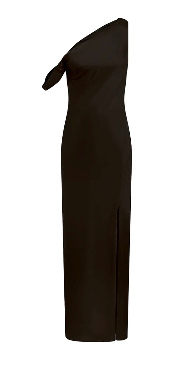 Gia Maxi Dress - Black