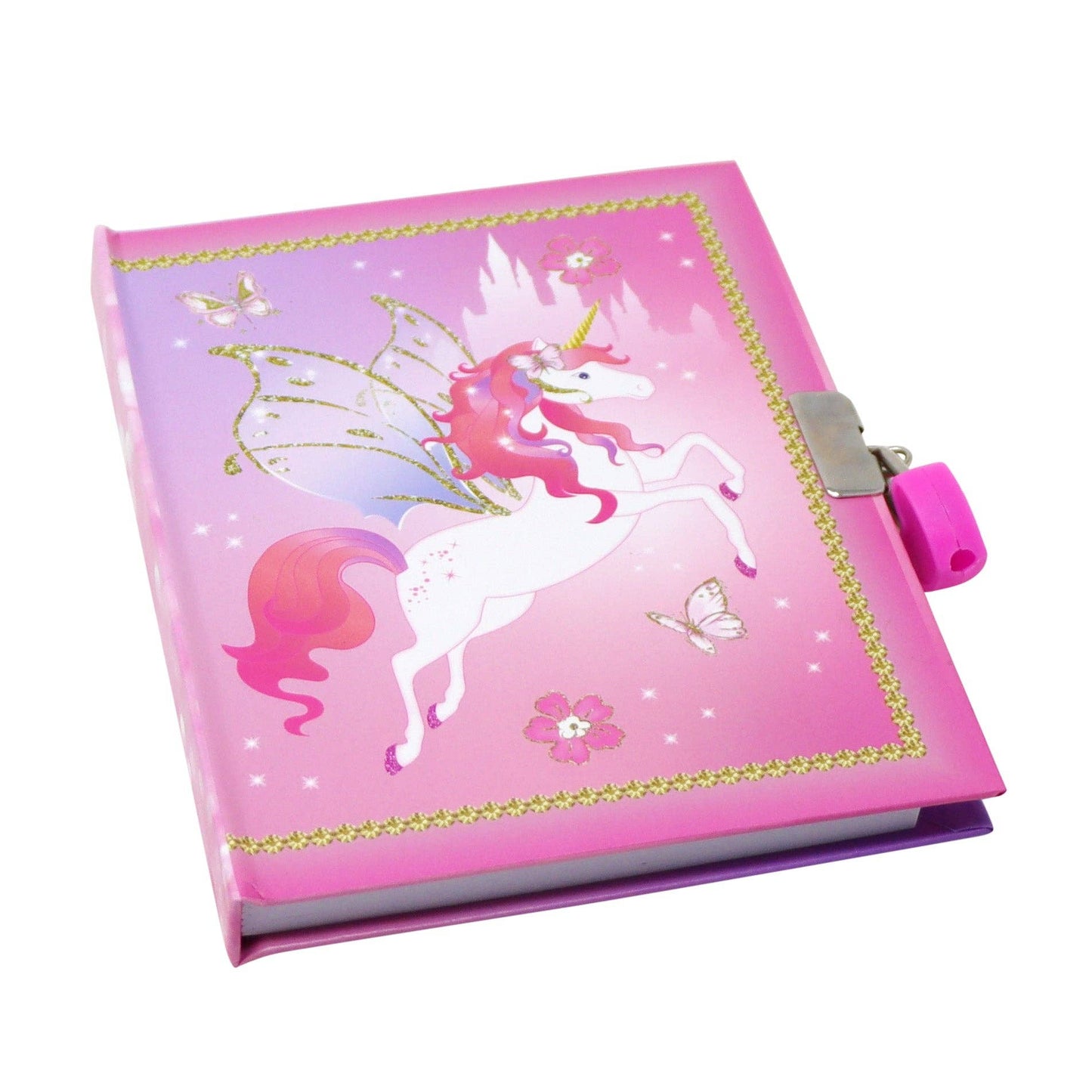 Unicorn Princess Scented Lockable Diary