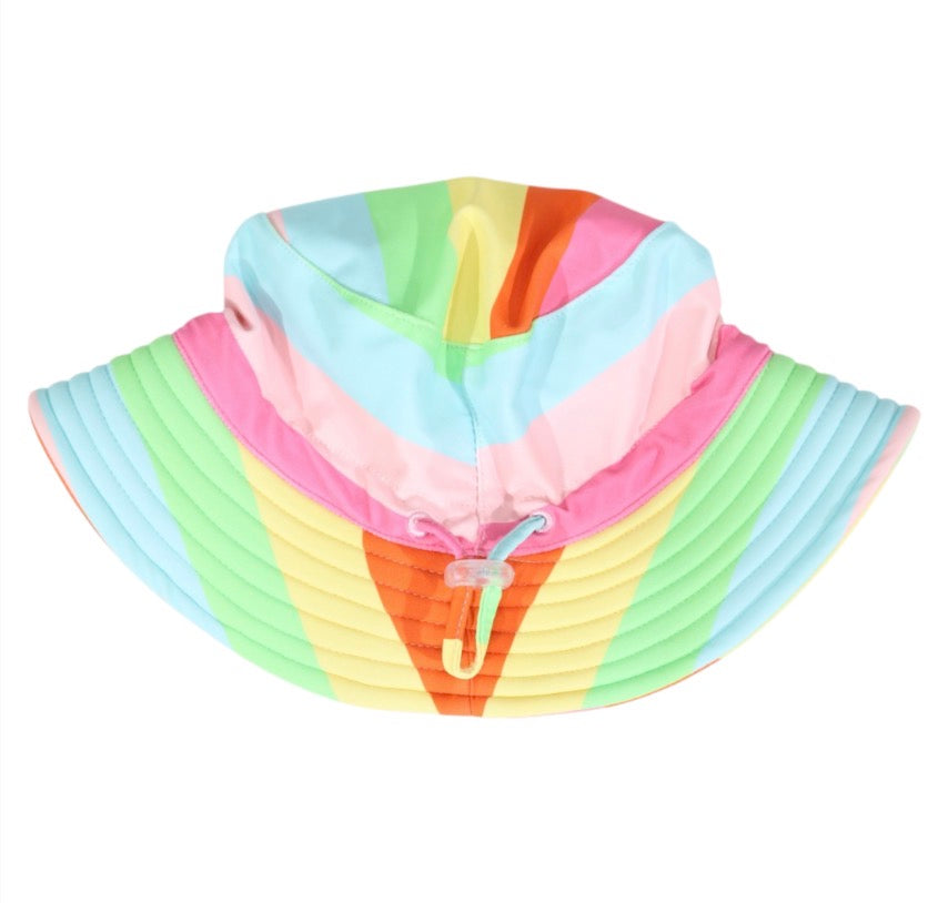 Rainbow Swim Hat UPF50+