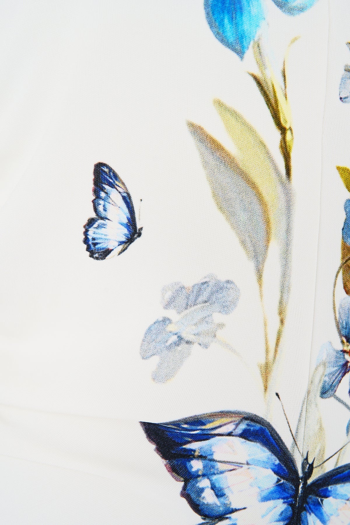 Gathered Jersey Dress Botanical Ballads
