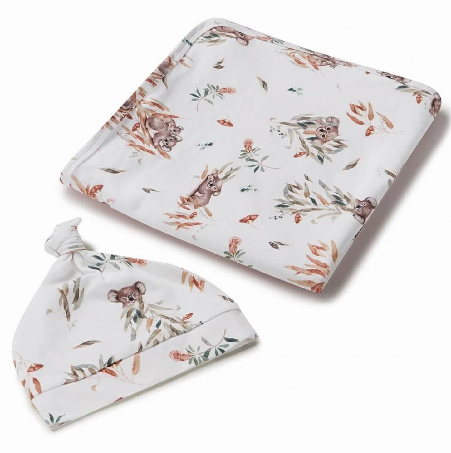 Koala Organic Stretch Cotton Baby Wrap Set