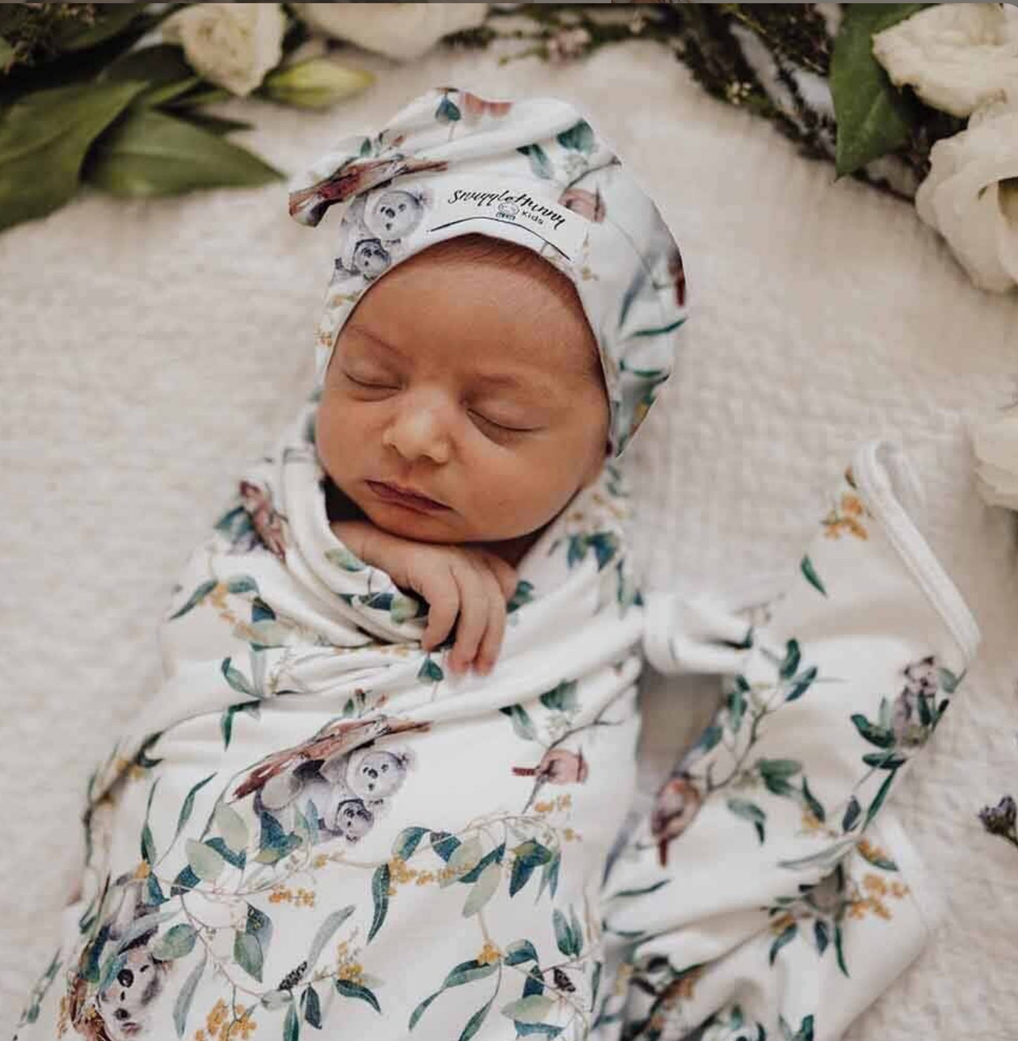 Eucalypt Organic Stretch Cotton Baby Wrap Set