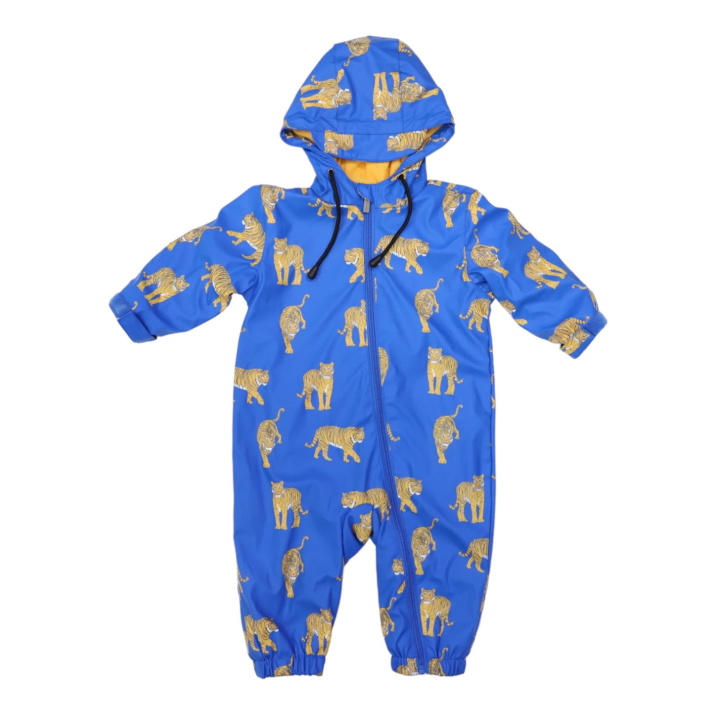 Rain Suit - Tiger Print - Blue