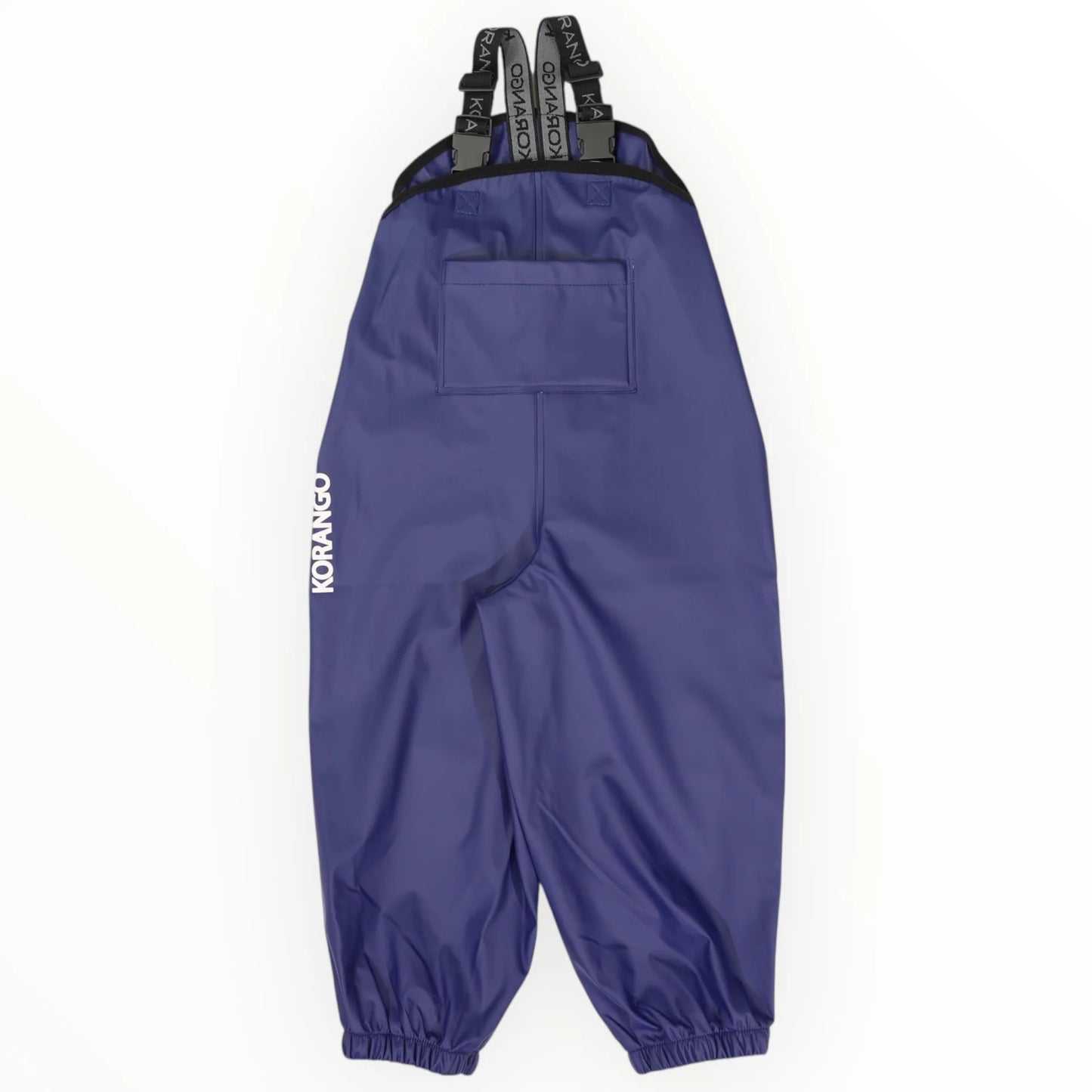 Waterproof Adjustable Rain Overalls - Navy