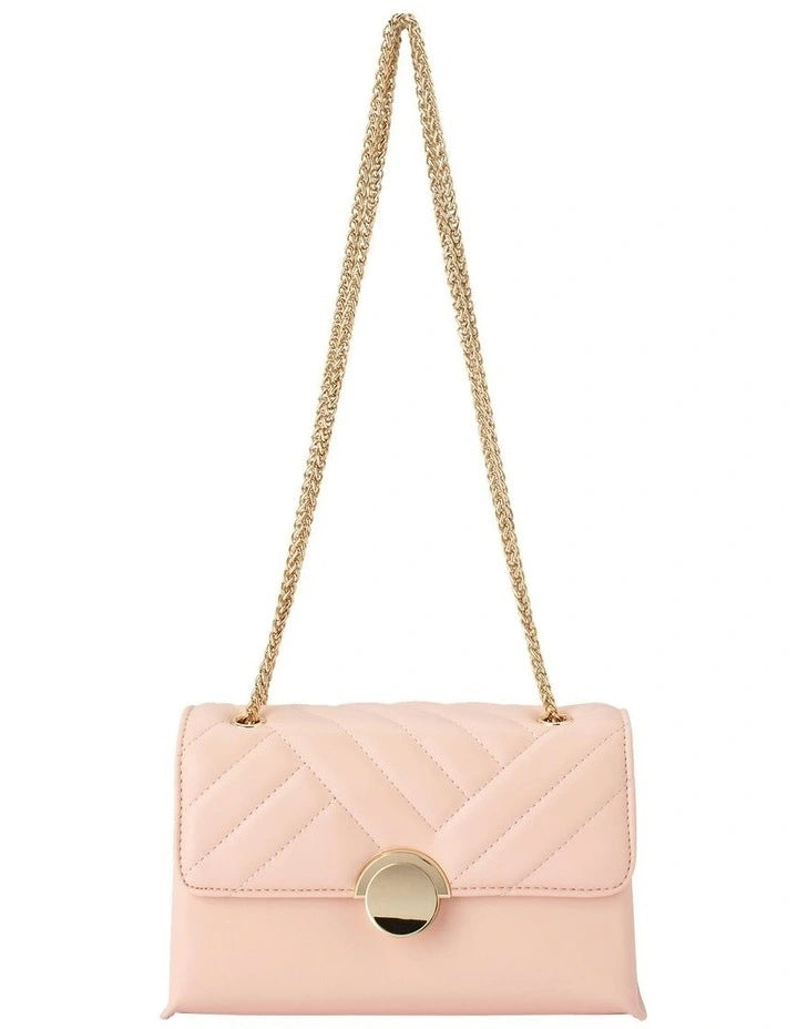 Cressida Quilted Shoulder Pink