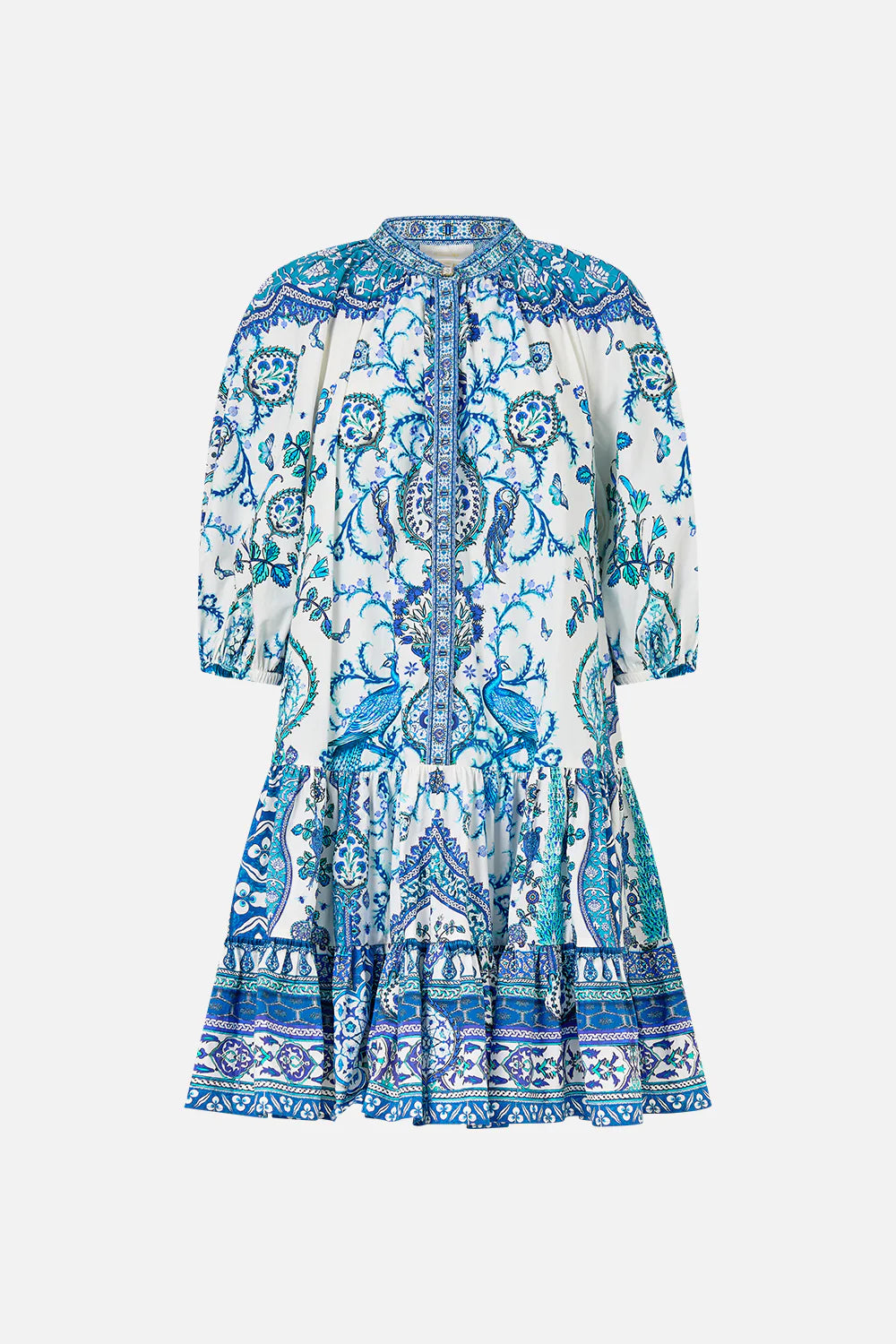 Puff Sleeve Shirt Dress Isnik Lullaby