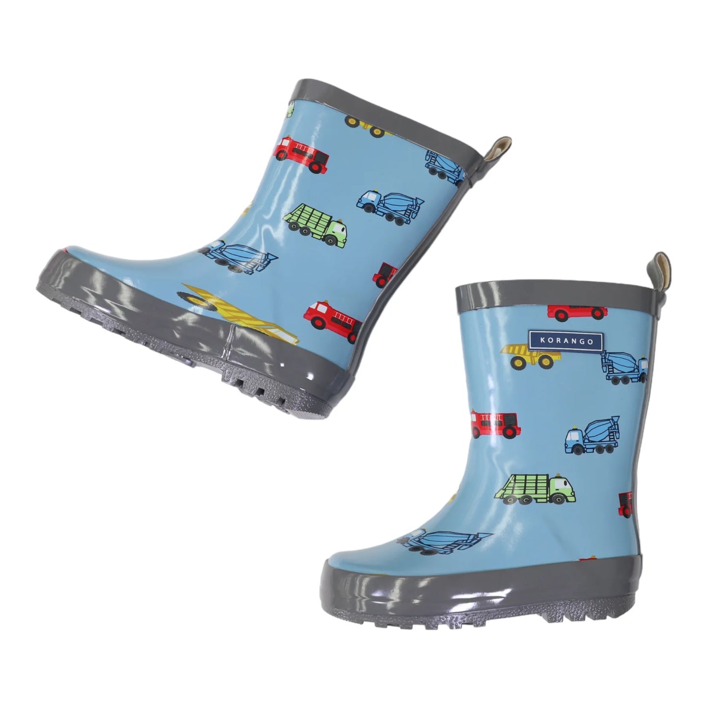 Kids Gumboots - Airie Blue Truck