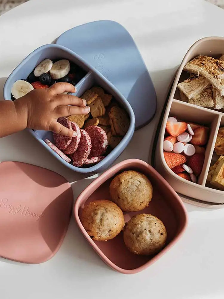 Silicone Large Lunch Box - Various Colours