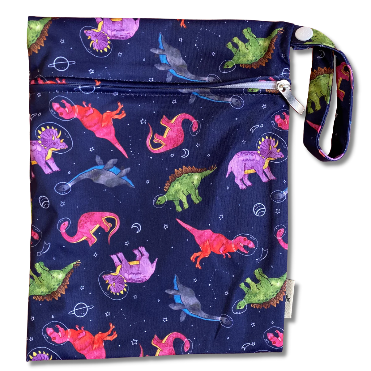Mini Wet Bag - Space Explor-Roar Print