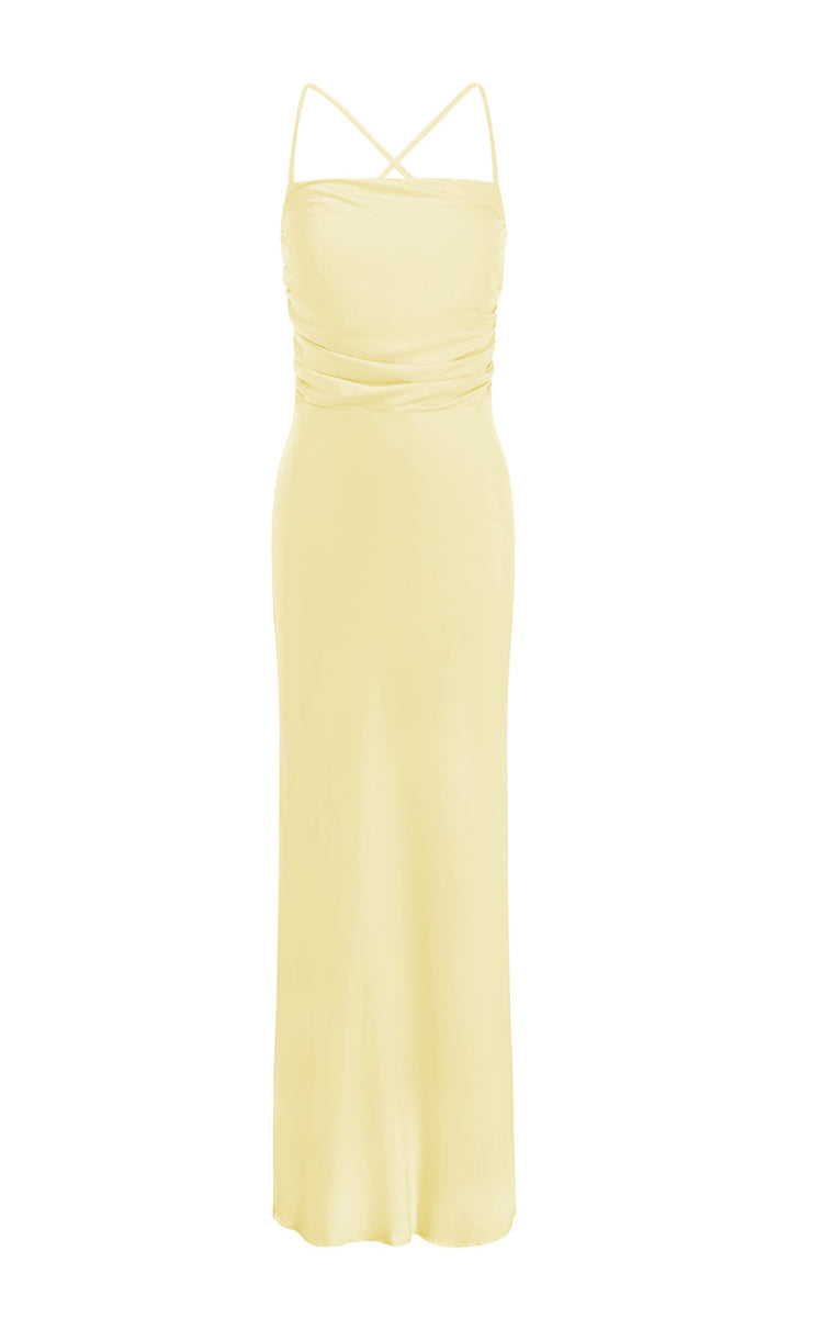 Lucienne Maxi Dress - Lemon