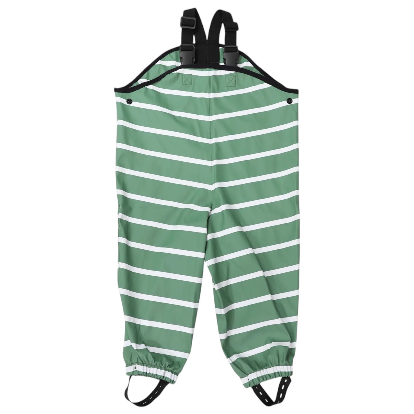 Colour Change Waterproof Overalls - Green Stripe