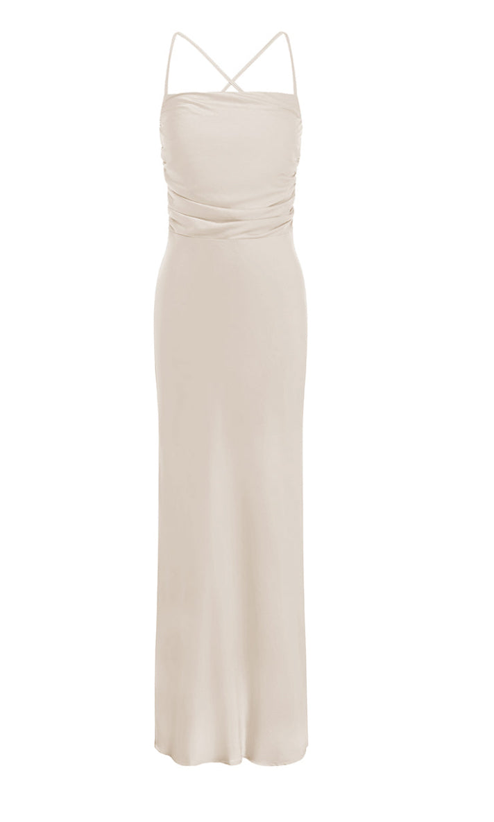 Lucienne Maxi Dress - Ivory