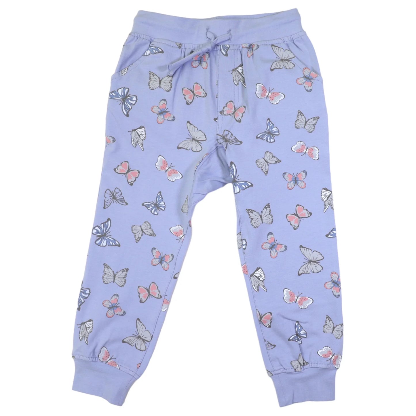 Butterfly Print Pyjamas Blue Heron