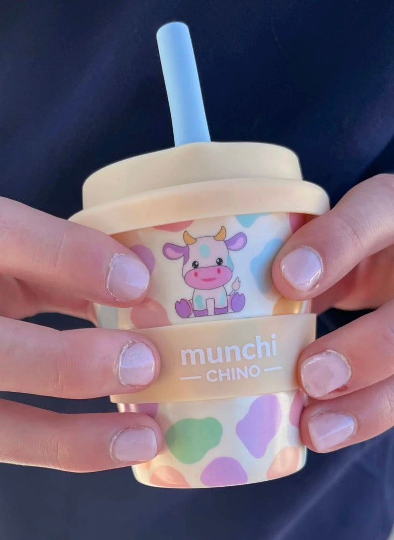 Mini Moo Babychino Cup - Straw Included