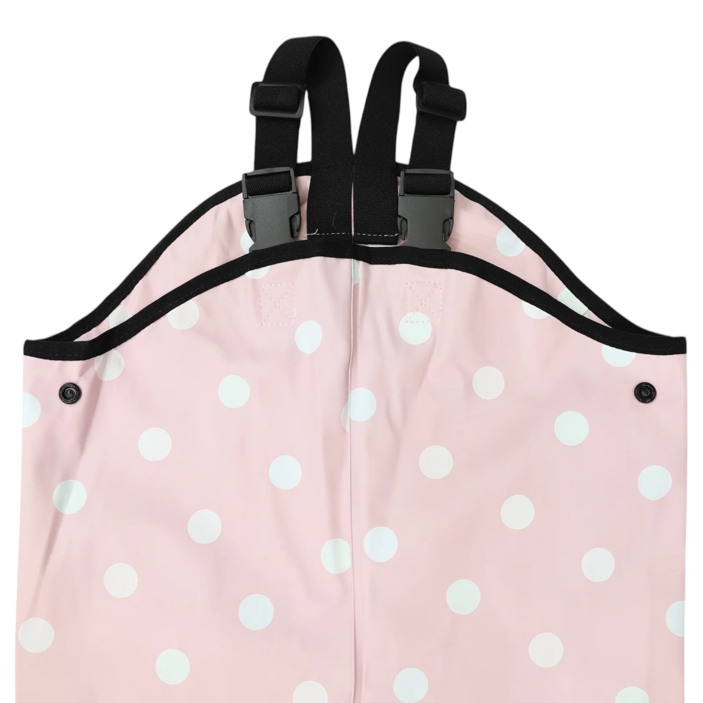 Colour Change Waterproof Overalls - Pink Polka