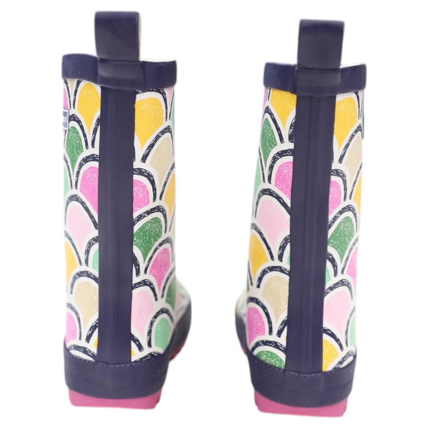 Kids Rain Boots - Arch Mermaid Green