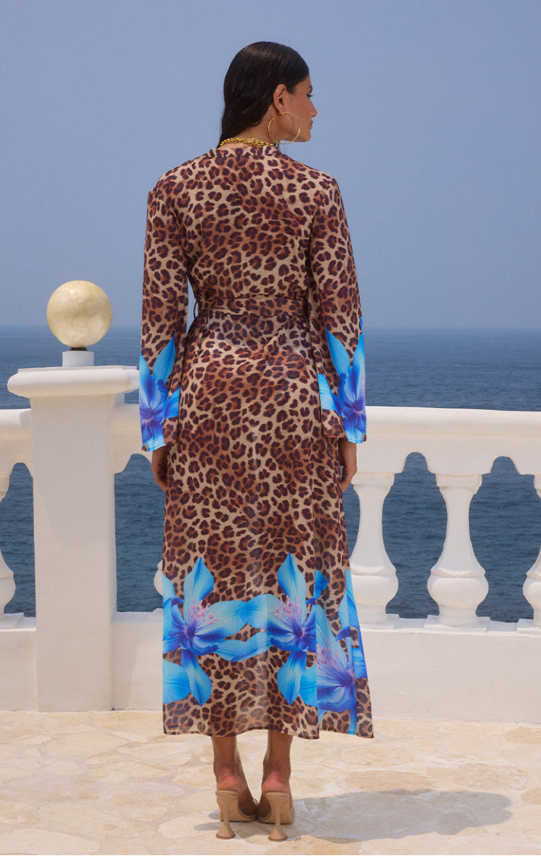 Camille Robe - Bimini Blue