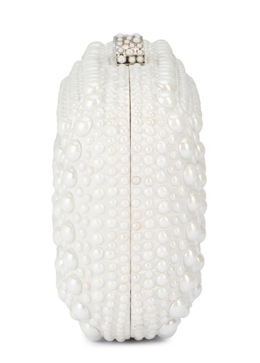 Ari Hotfix Clutch - White