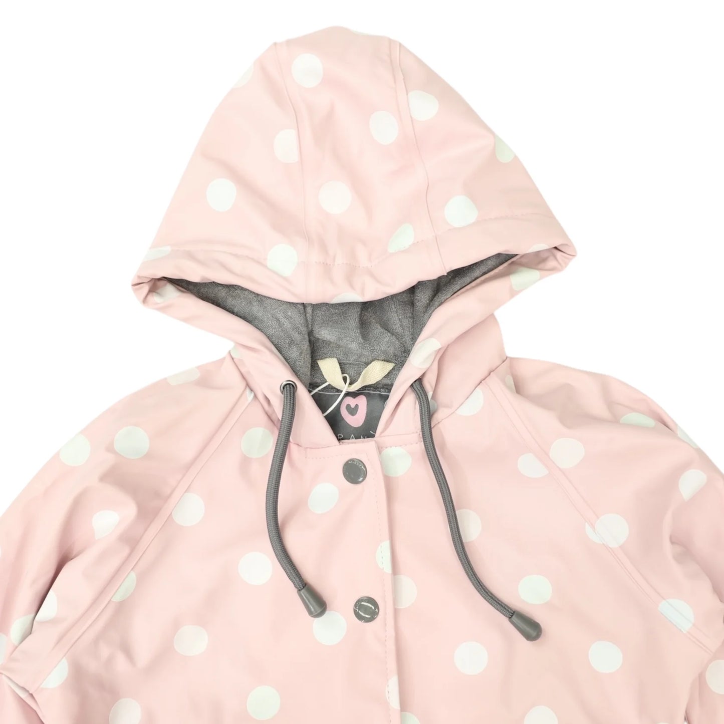 Colour Change Raincoat - Pink Polkadot