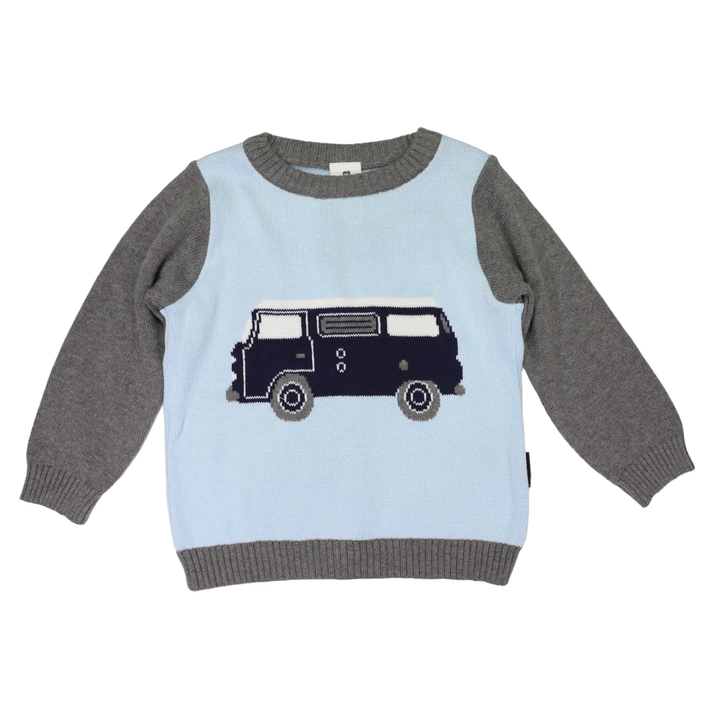 Kombi Van Sweater - Blue