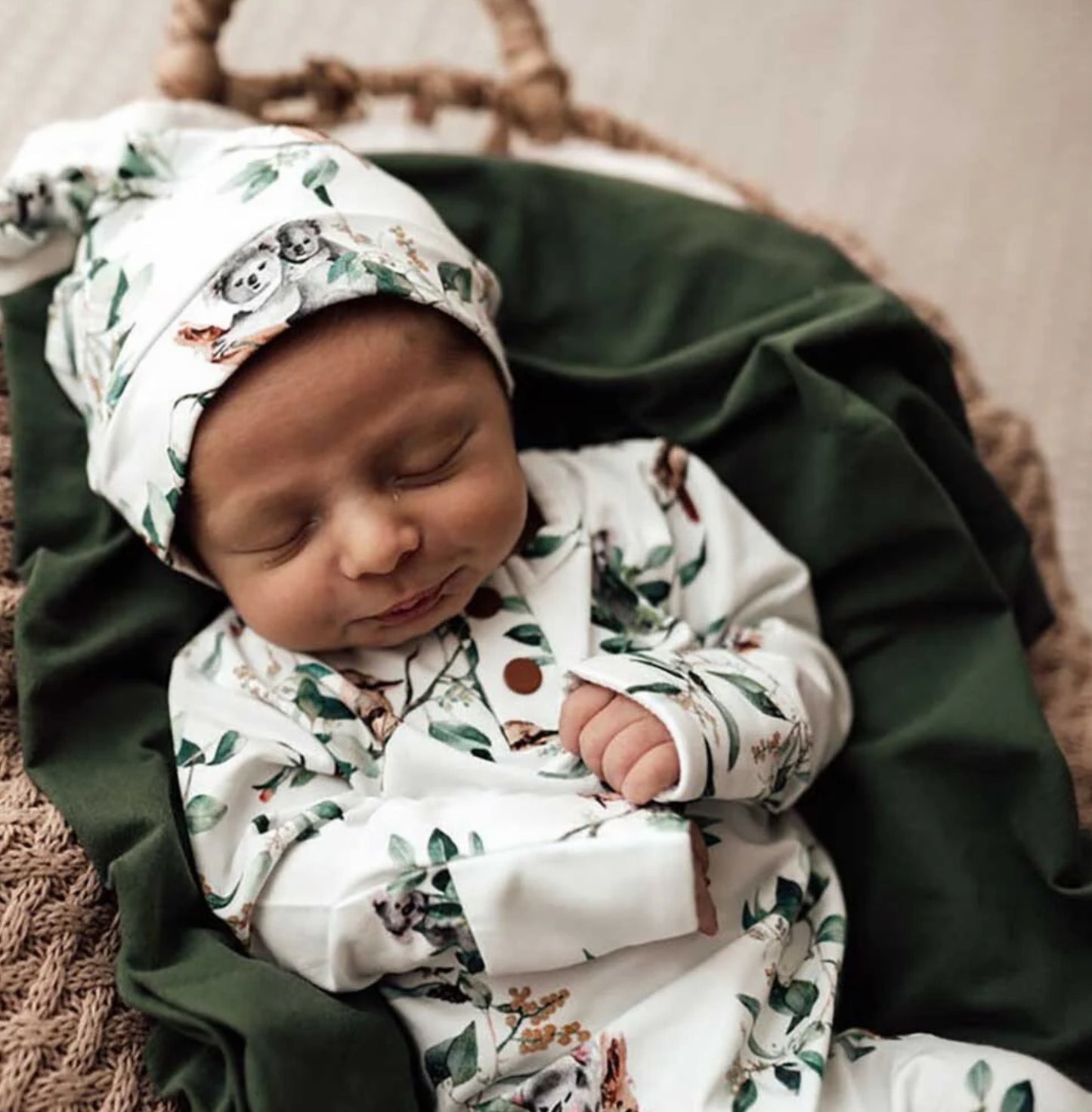 Eucalypt Organic Knotted Beanie
