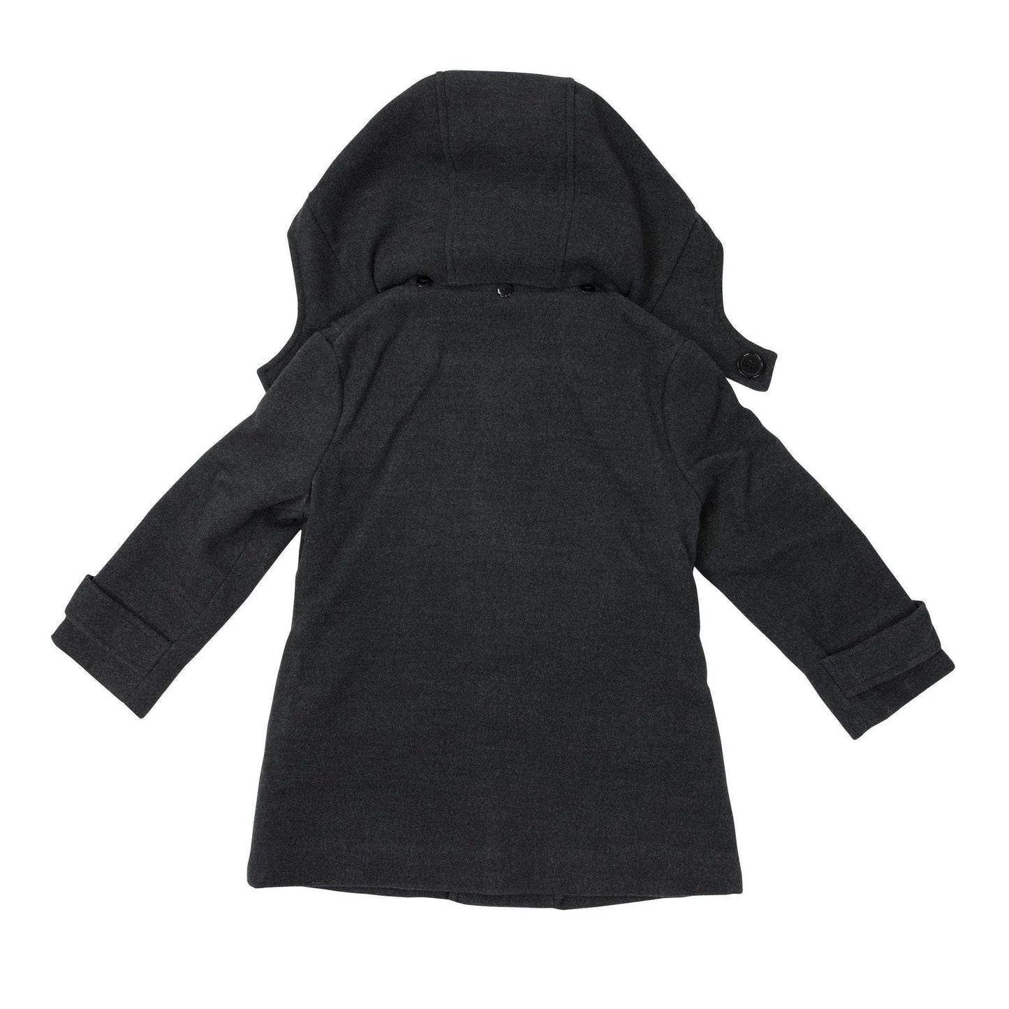 Duffle Overcoat - Charcoal