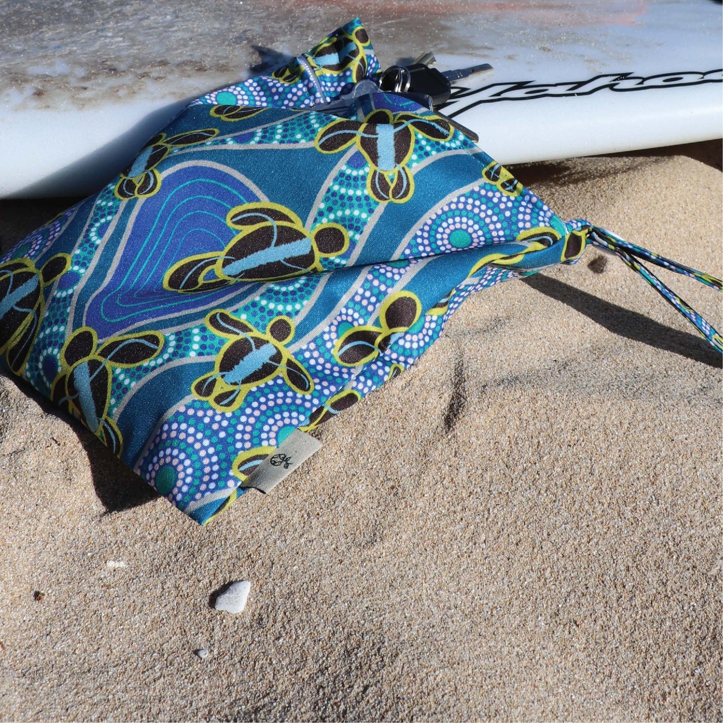 Premium Double Pocket Wet Bag - Yakaarn Print